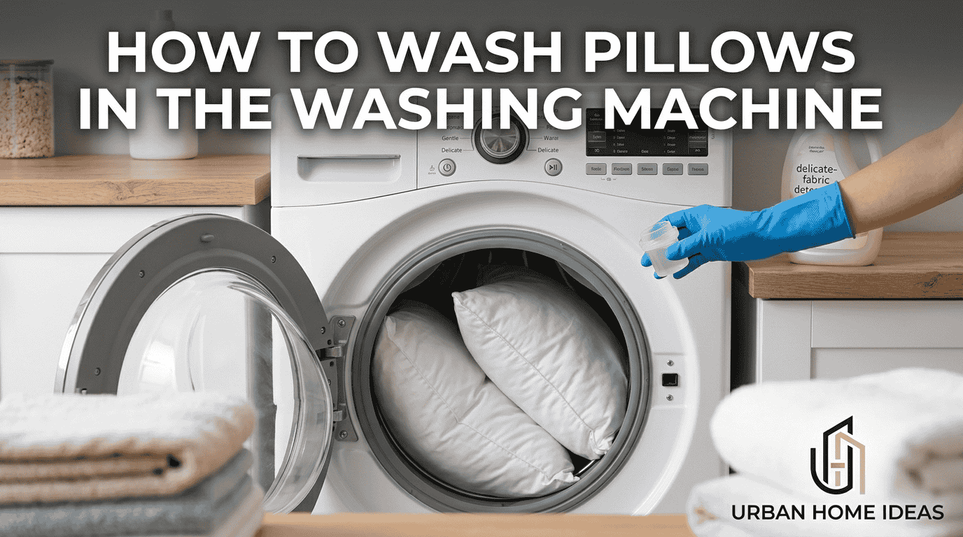 How To Wash Pillows In The Washing Machine