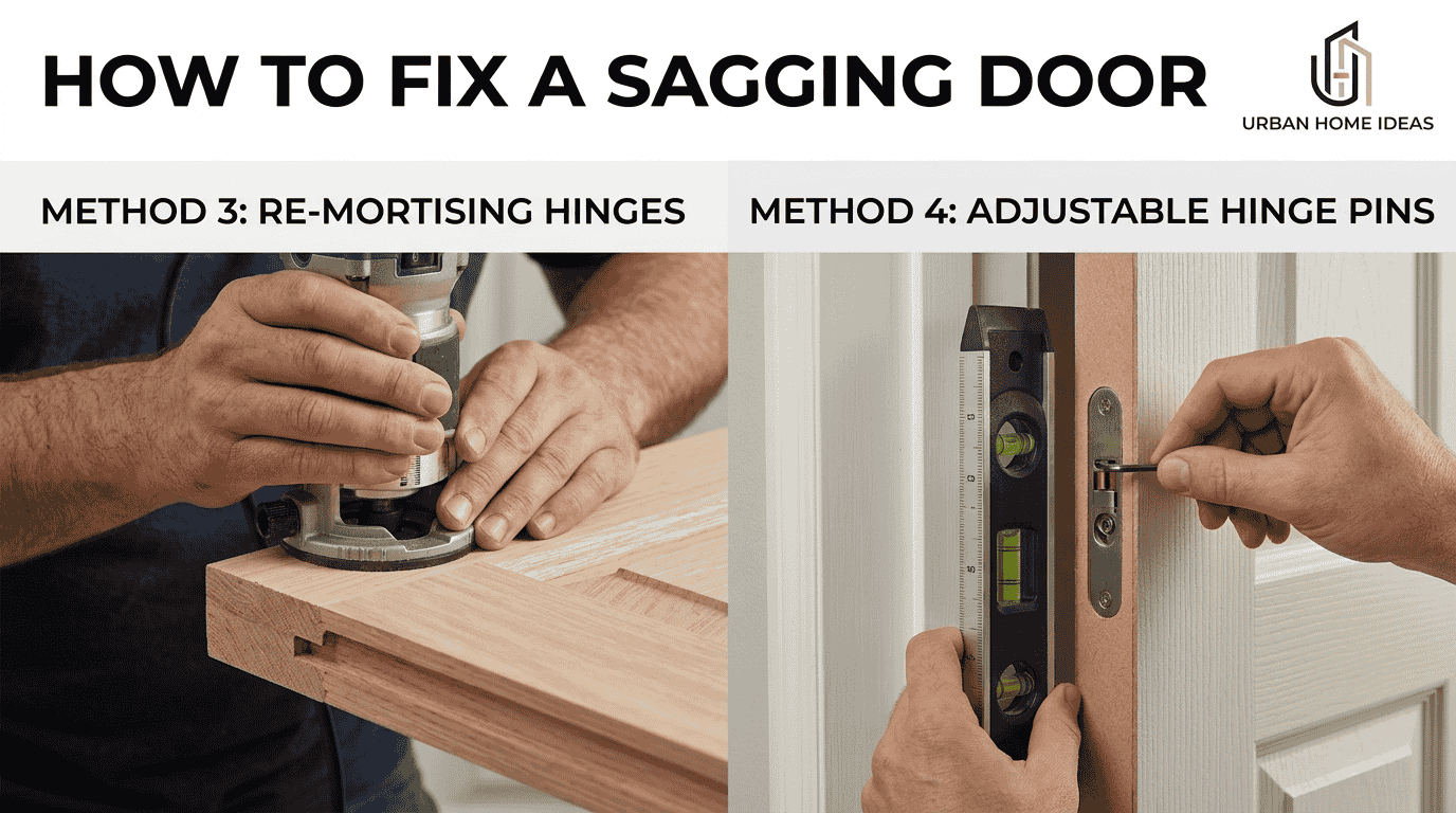 How To Fix A Sagging Door
