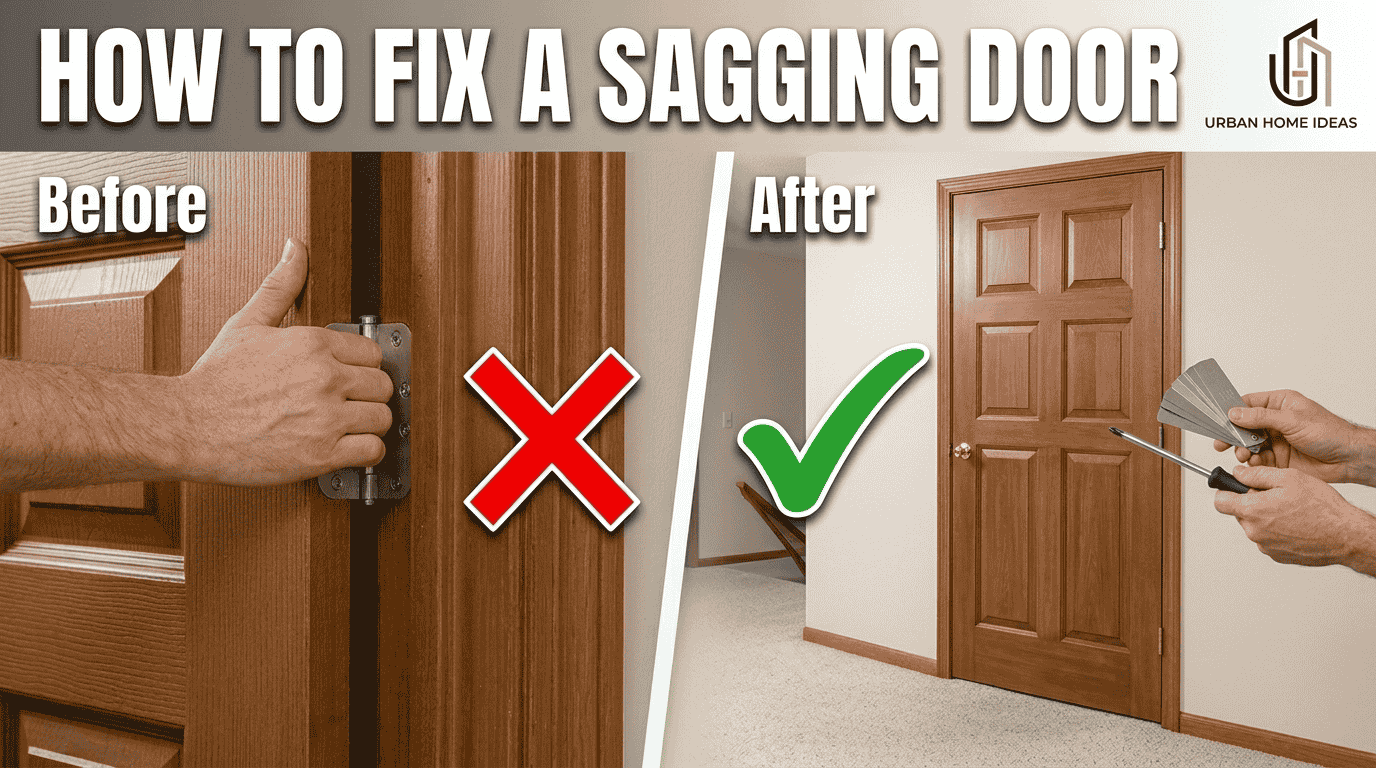 How To Fix A Sagging Door