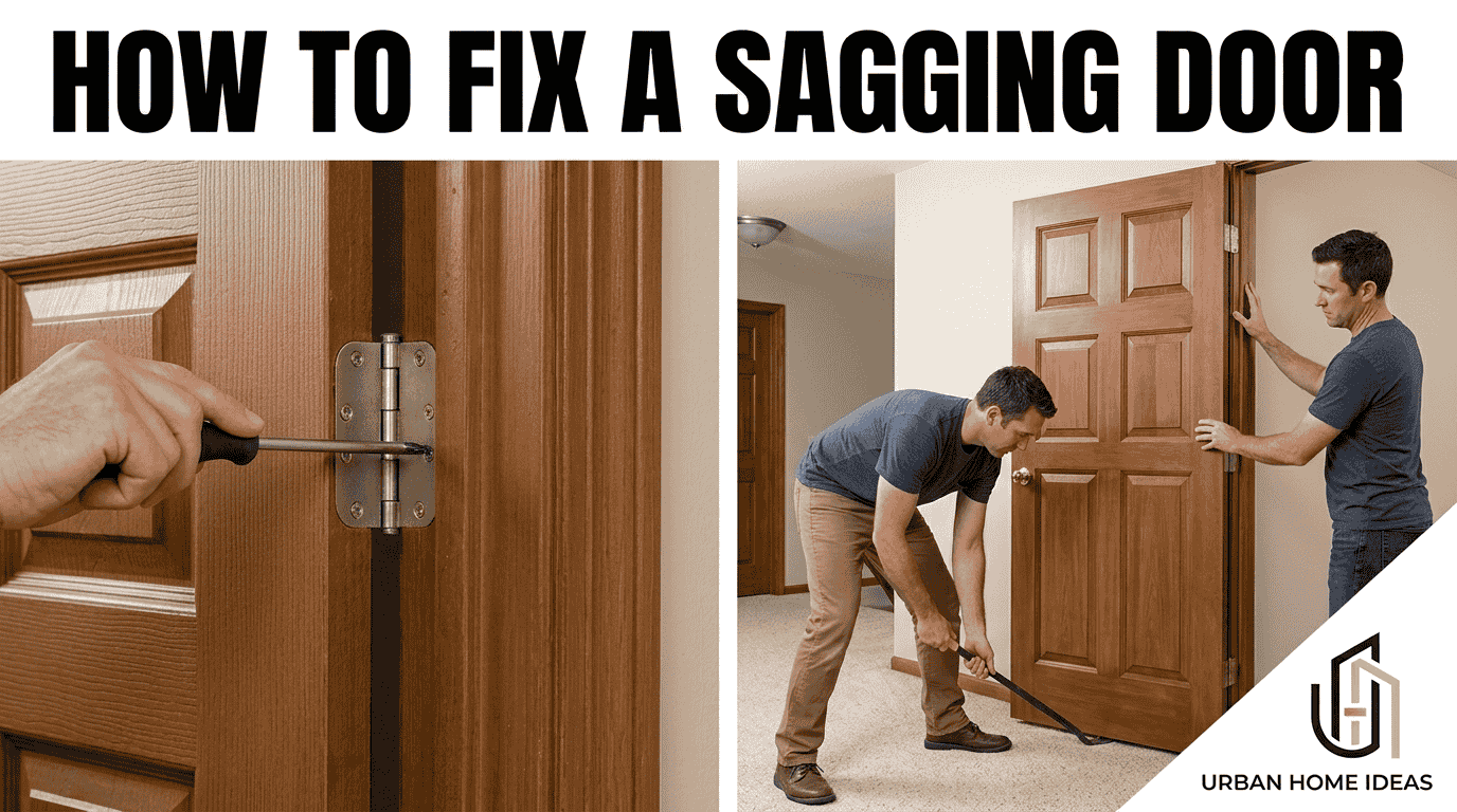 How To Fix A Sagging Door