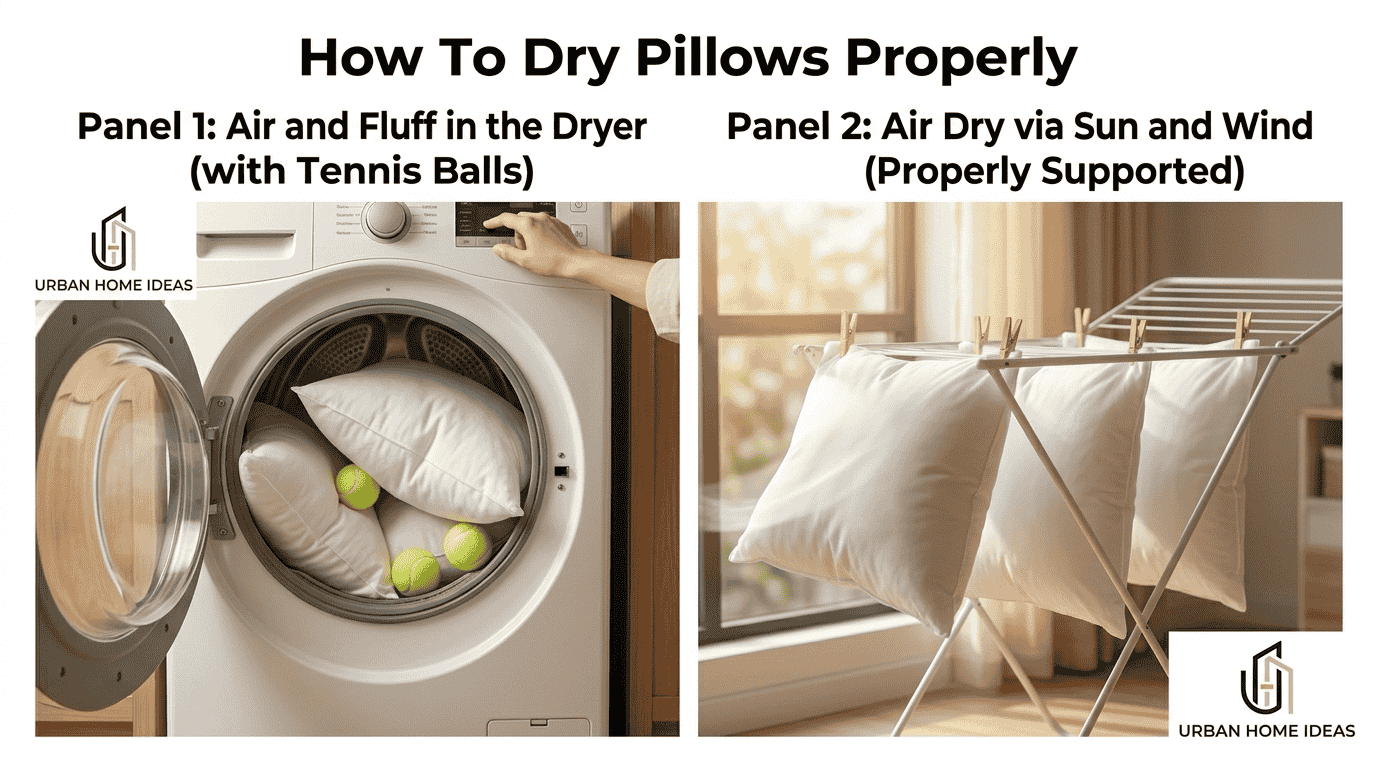 How To Wash Pillows In The Washing Machine