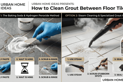 How to Clean Grout Between Floor Tiles and Restore Its Unique Look