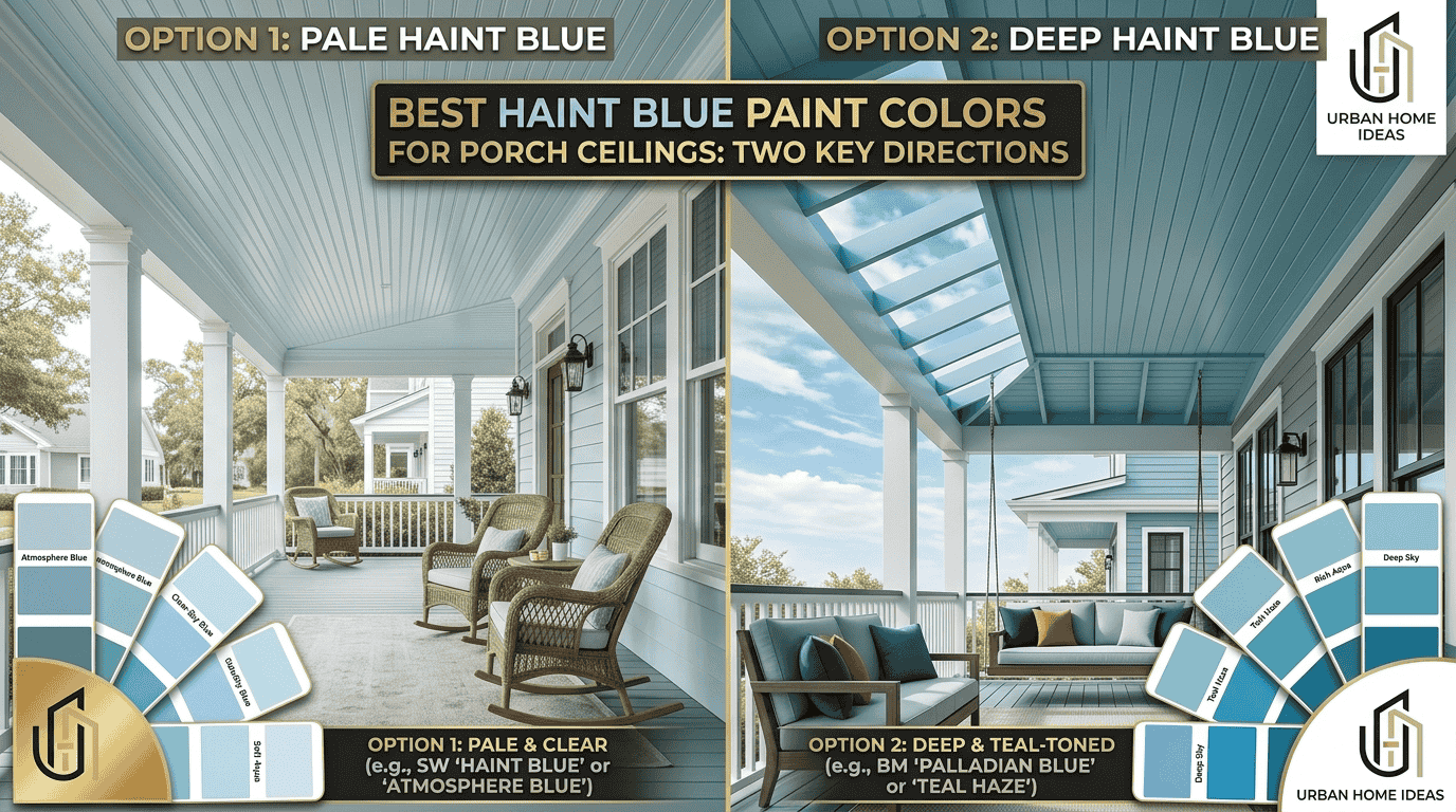 Haint Blue Porch Ceiling