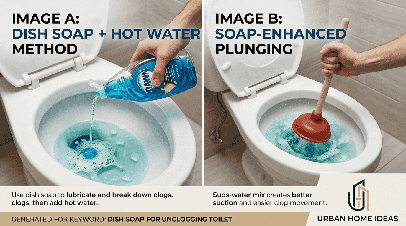 Dish Soap For Unclogging Toilet