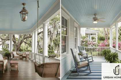 Haint Blue Porch Ceiling