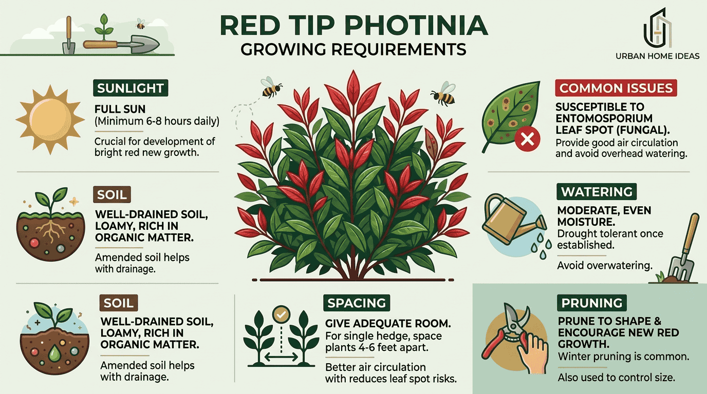 Red Tip Photinia Plants