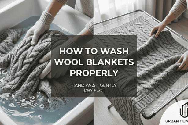 How To Wash Wool Blankets