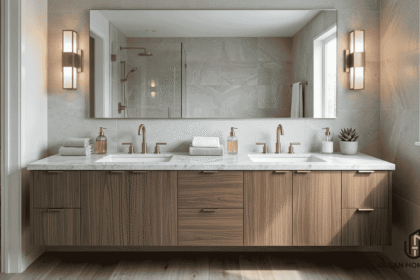 Double Bathroom Vanity With Sink