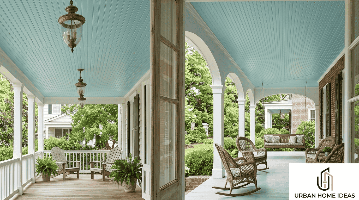 Haint Blue Porch Ceiling