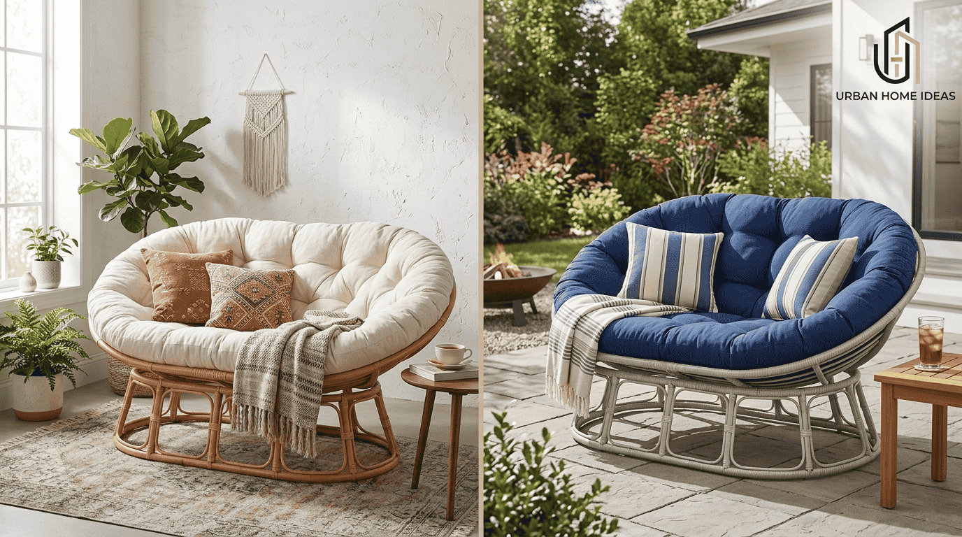 double papasan chair