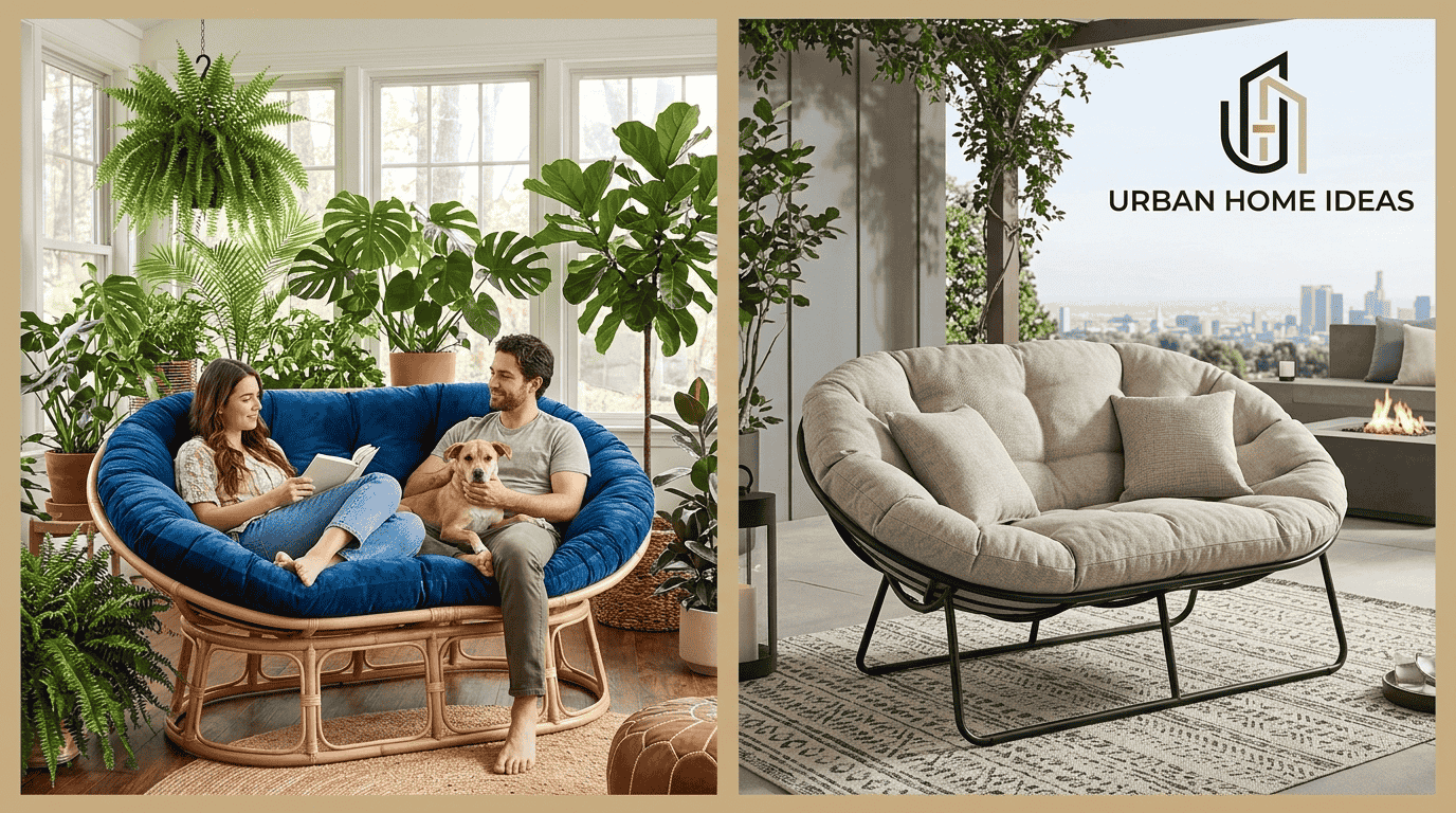 double papasan chair