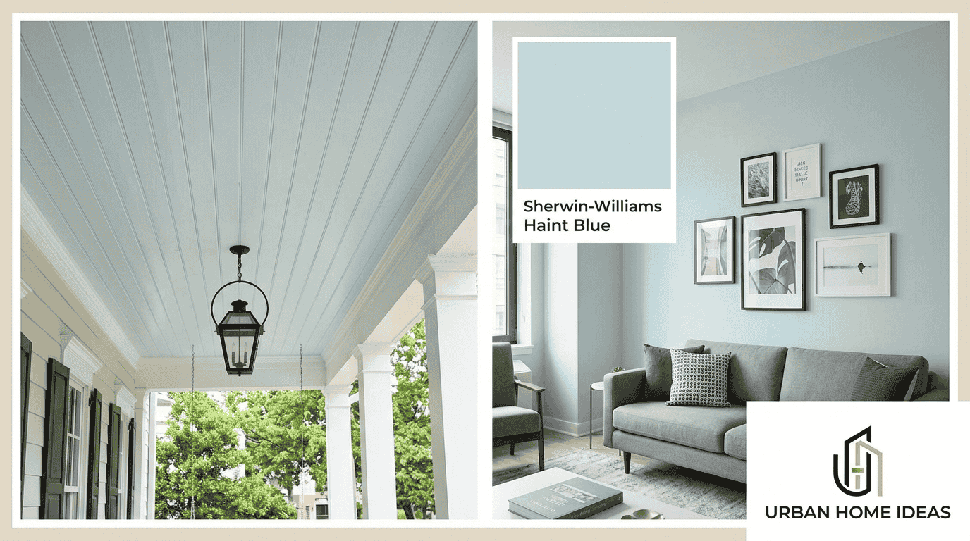 Haint Blue Porch Ceiling