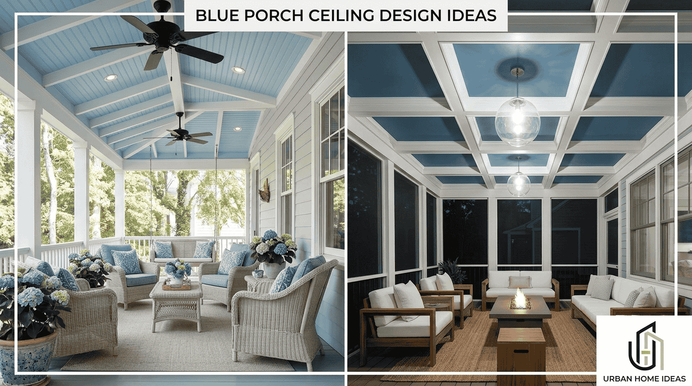 Haint Blue Porch Ceiling