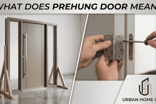 What Does Prehung Door Mean